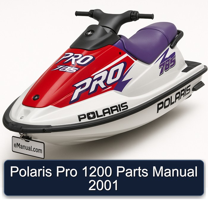 Polaris Pro 1200 Parts Manual 2001