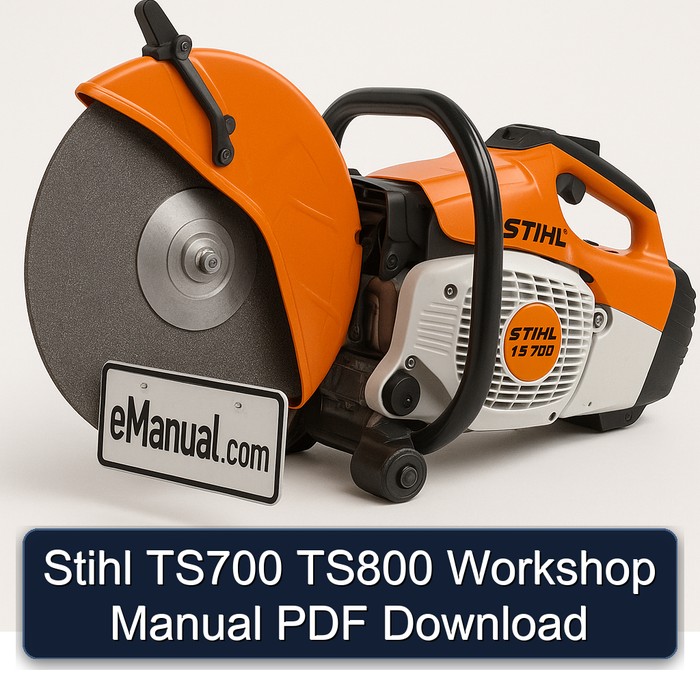 Stihl TS700 TS800 Workshop Manual PDF Download