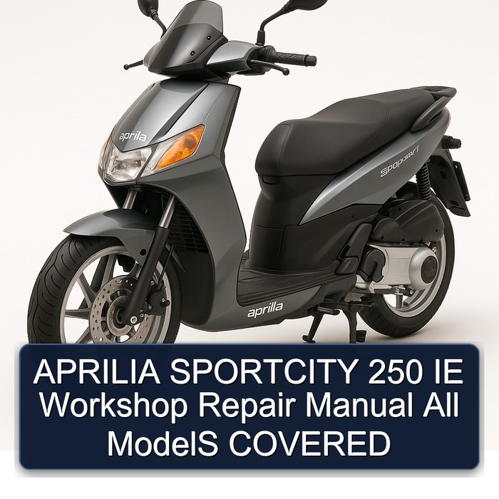 APRILIA SPORTCITY 250 IE Workshop Repair Manual All ModelS COVERED