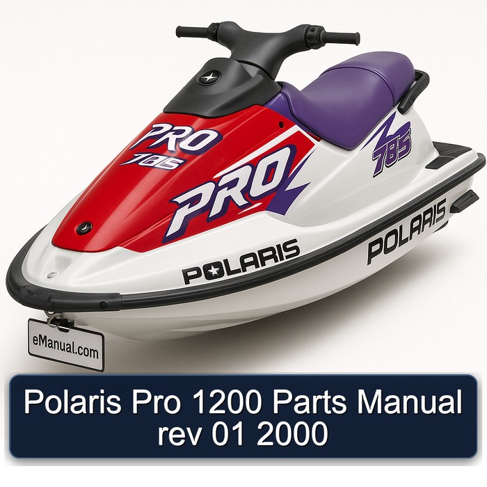 Polaris Pro 1200 Parts Manual rev 01 2000