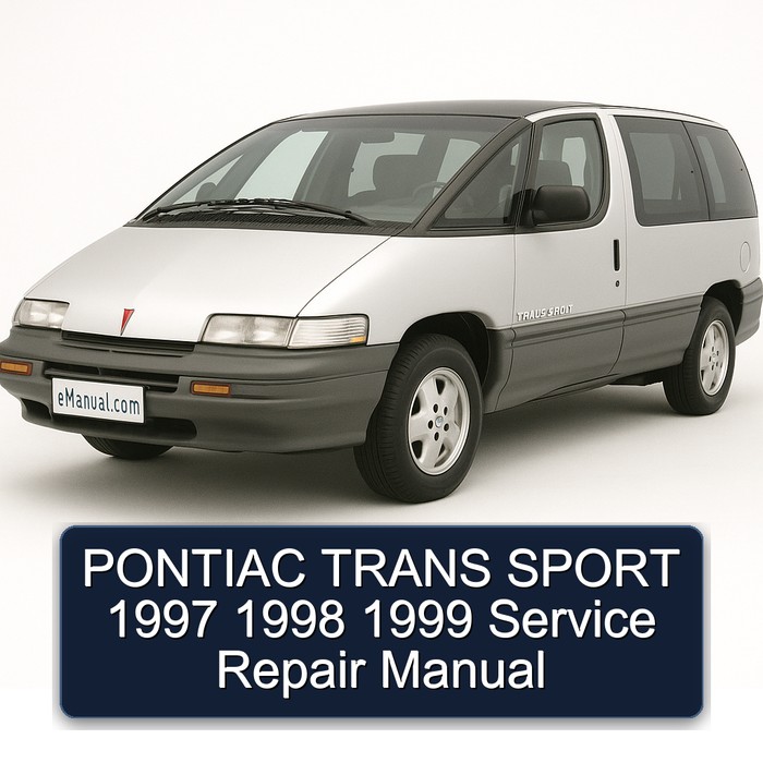 PONTIAC TRANS SPORT 1997 1998 1999 Manual de servicio y reparación