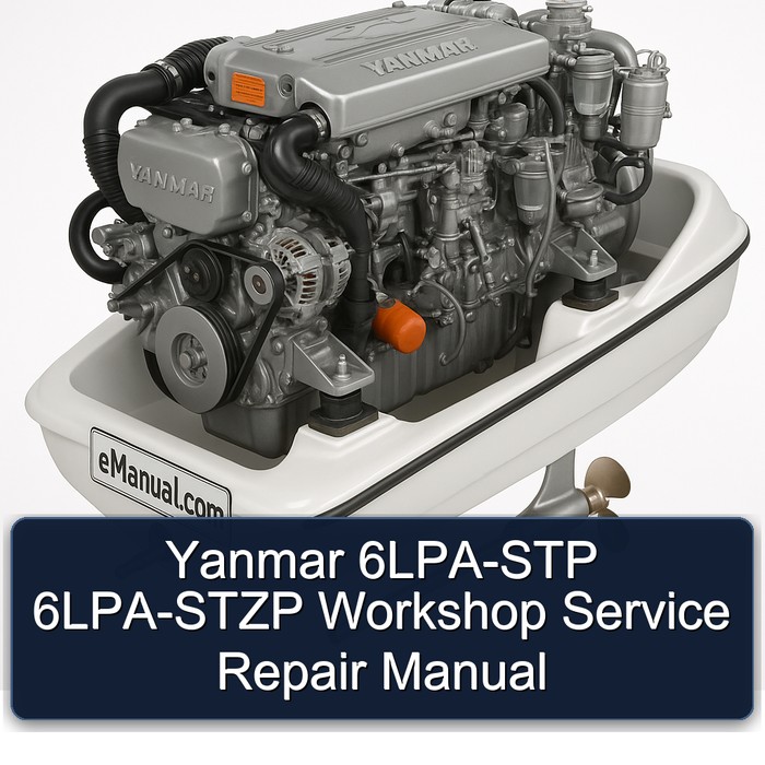 Yanmar 6LPA-STP 6LPA-STZP Workshop Service Repair Manual 