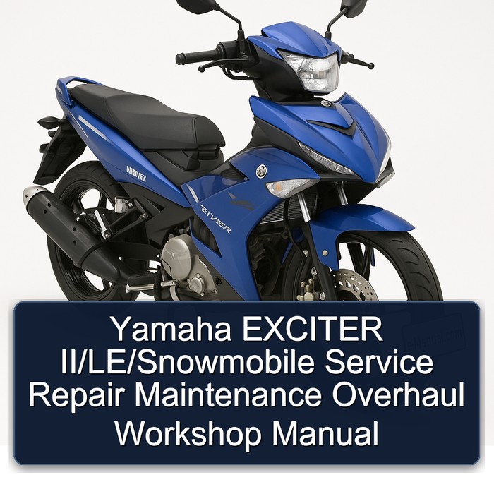 Yamaha EXCITER II/LE/Snowmobile Service Repair Maintenance Overhaul Workshop Manual