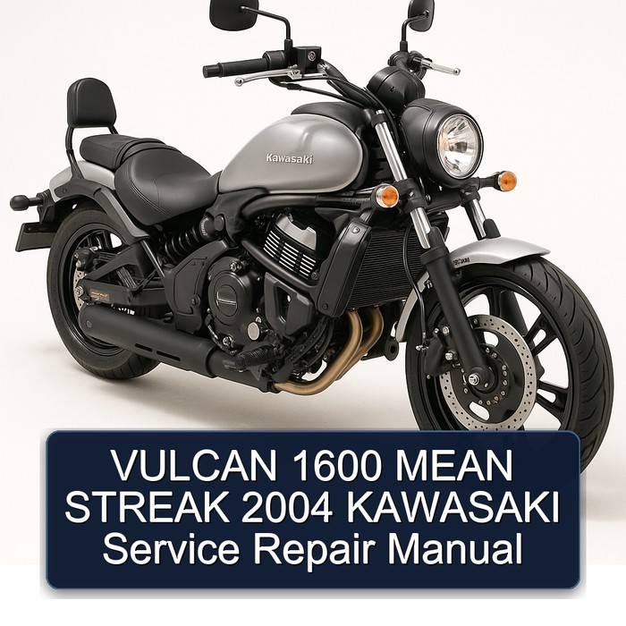 VULCAN 1600 MEAN STREAK 2004 KAWASAKI Service Repair Manual