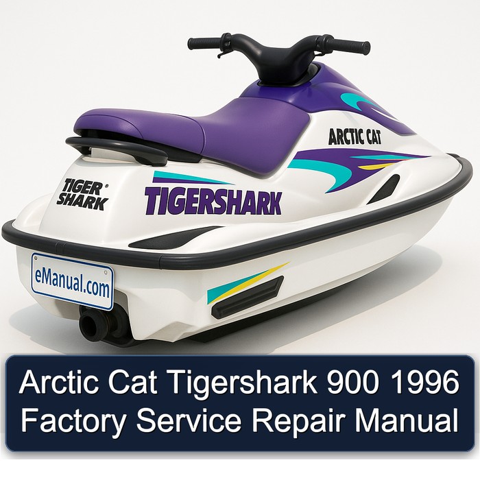 Arctic Cat Tigershark 900 1996 Factory Manual de servicio y reparación