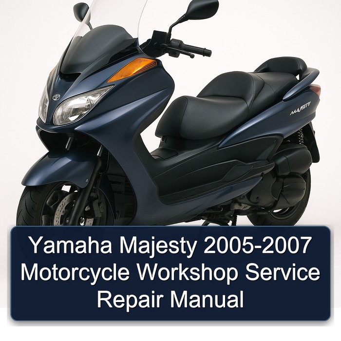Yamaha Majesty 2005-2007 Motorcycle Workshop Service Repair Manual 