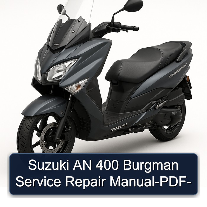 Suzuki AN 400 Burgman Manual de servicio y reparación-PDF-