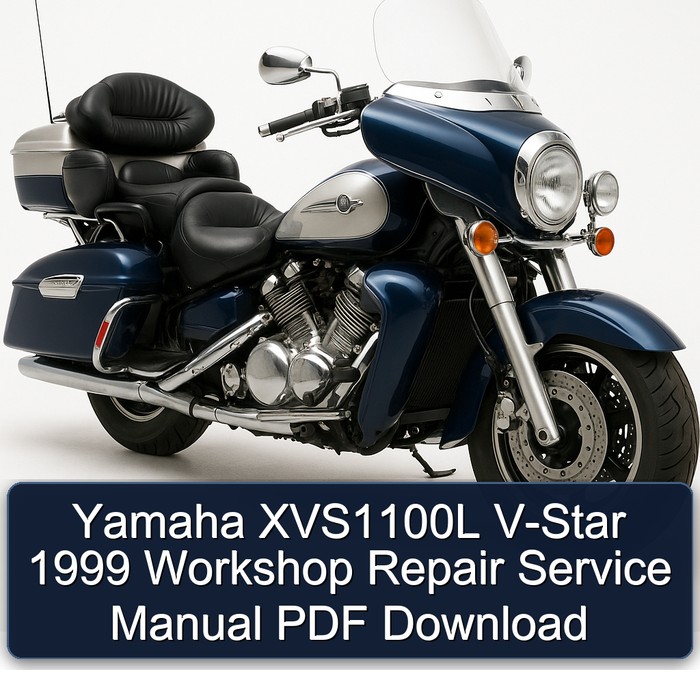 Yamaha XVS1100L V-Star Workshop Service Repair Manual PDF Download