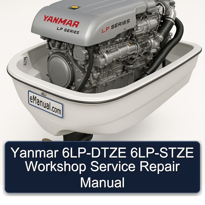 Yanmar 6LP-DTZE 6LP-STZE Workshop Service Repair Manual