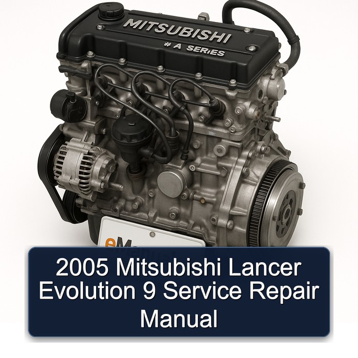 Manual de Reparación y Servicio Mitsubishi Lancer Evolution 9 (2005)
