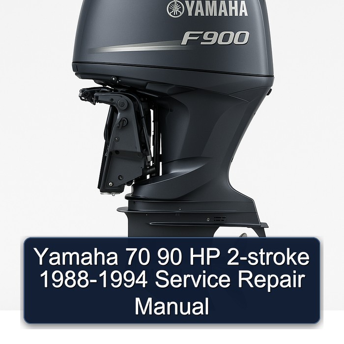 Yamaha 70 90 HP 2-stroke 1988-1994 Service Repair Manual 