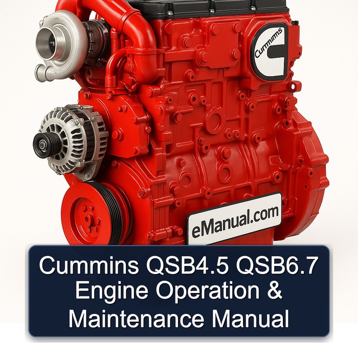 Manual de Operación y Mantenimiento del Motor Cummins QSB4.5 QSB6.7