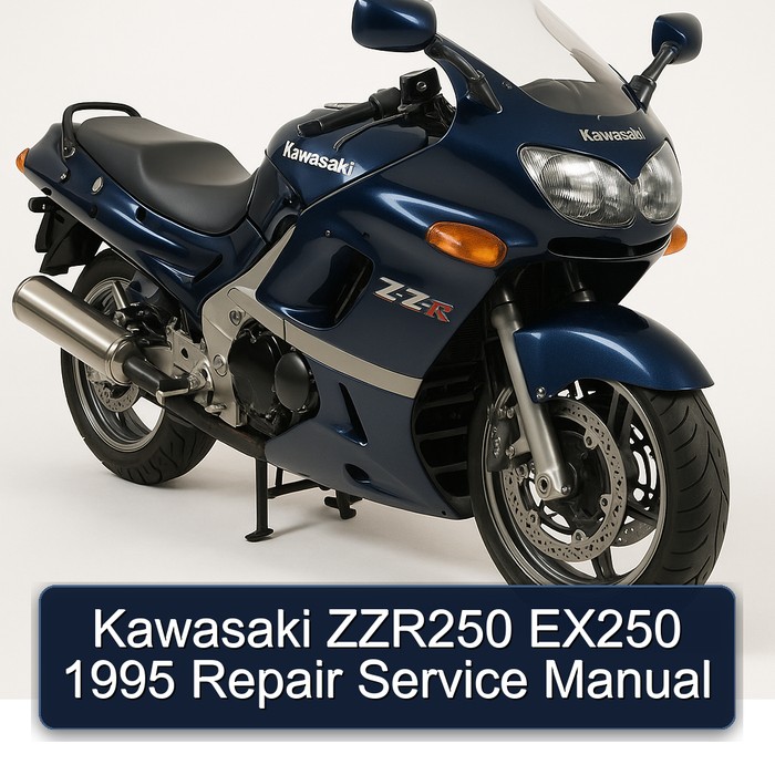Kawasaki ZZR250 EX250 1995 Repair Service Manual