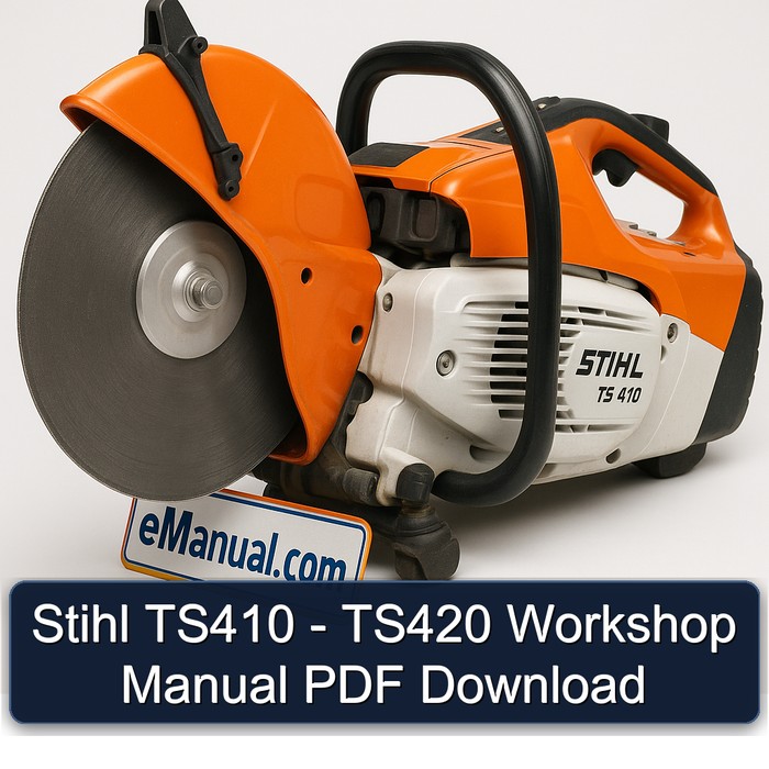 Stihl TS410 - TS420 Workshop Manual PDF Download