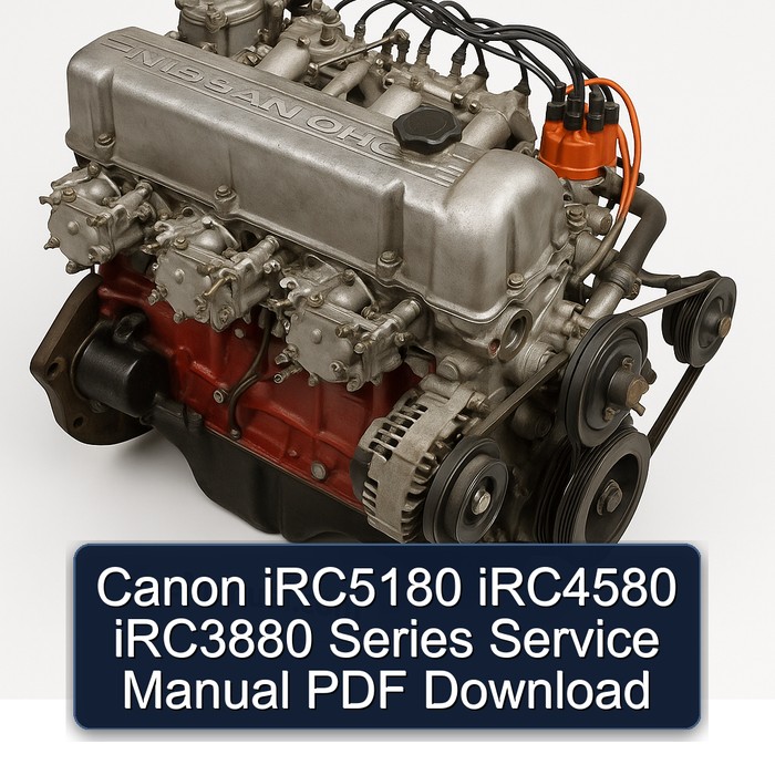 Canon iRC5180 iRC4580 iRC3880 Series Workshop Service Repair Manual PDF Download