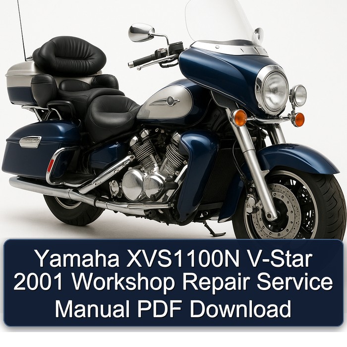 Yamaha XVS1100N V-Star Workshop Service Repair Manual PDF Download