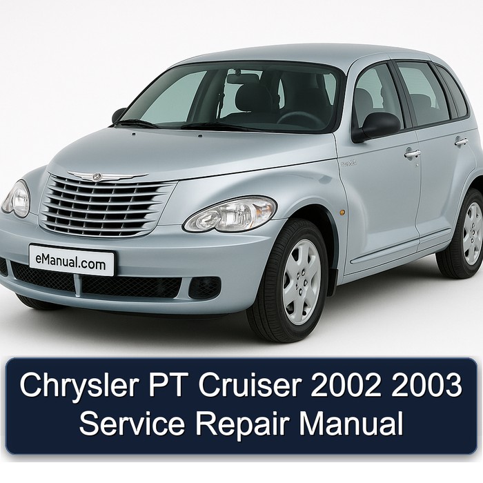 Chrysler PT Cruiser 2002 2003 Manual de servicio y reparación