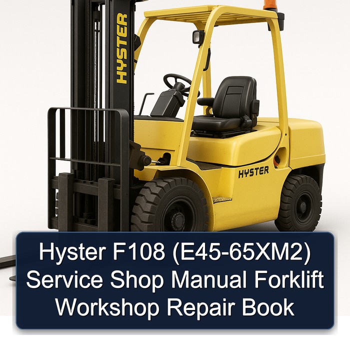 Manual de Taller Hyster F108 (E45-65XM2)