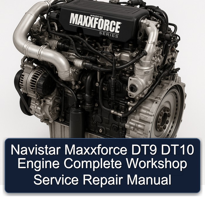 Manual de Reparación y Servicio Completo para Motores Navistar Maxxforce DT9 DT10