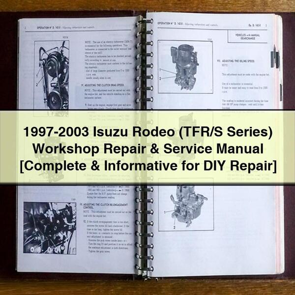 Isuzu Rodeo (TFR/S Serie) Werkstatt-Handbuch 1997-2003