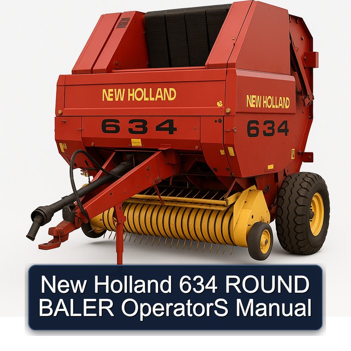 Manual del Operador - Envolvedora Redonda New Holland 634