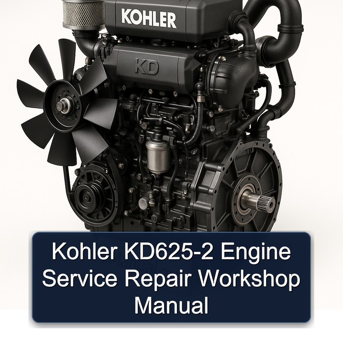 Kohler KD625-2 Motor: Reparaturhandbuch für Werkstatt