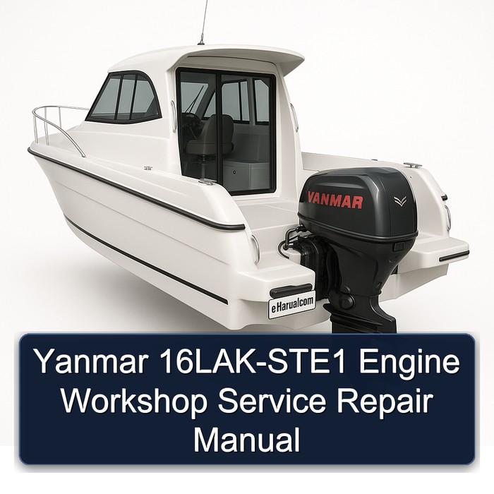 Yanmar 16LAK-STE1 Engine Workshop Service Repair Manual