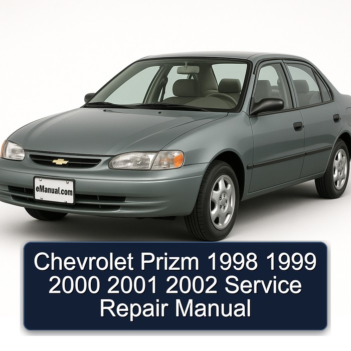 Chevrolet Prizm 1998 1999 2000 2001 2002 Manual de servicio y reparación