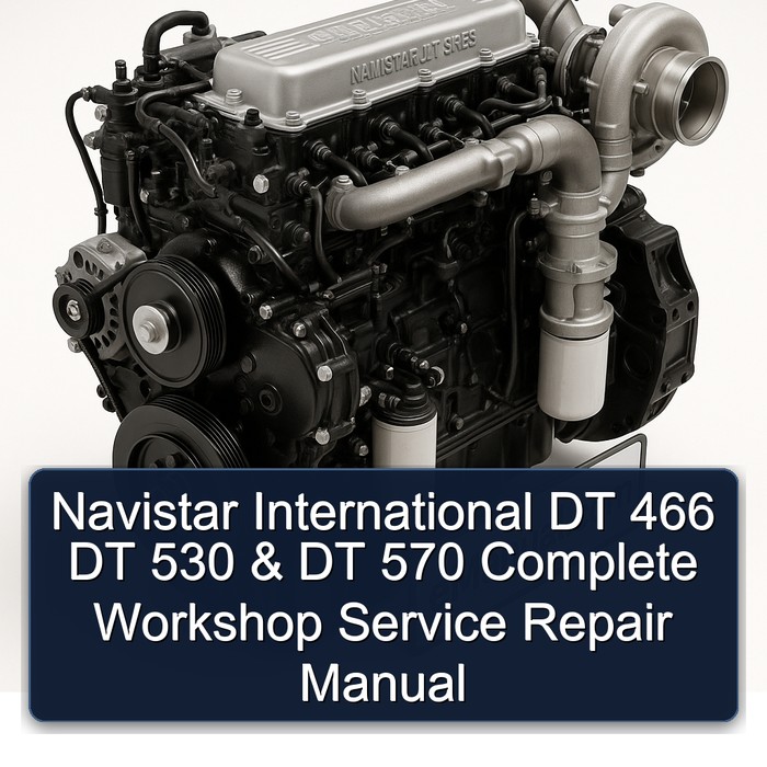 Manual de Reparación y Servicio para Motores Navistar DT 466, DT 530 y DT 570