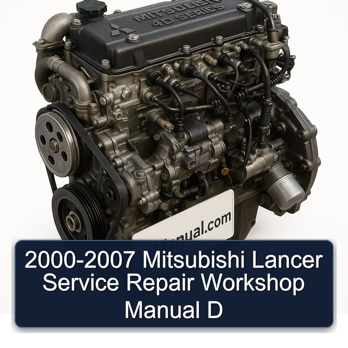 Mitsubishi Lancer Werkstatt Handbuch 2000-2007