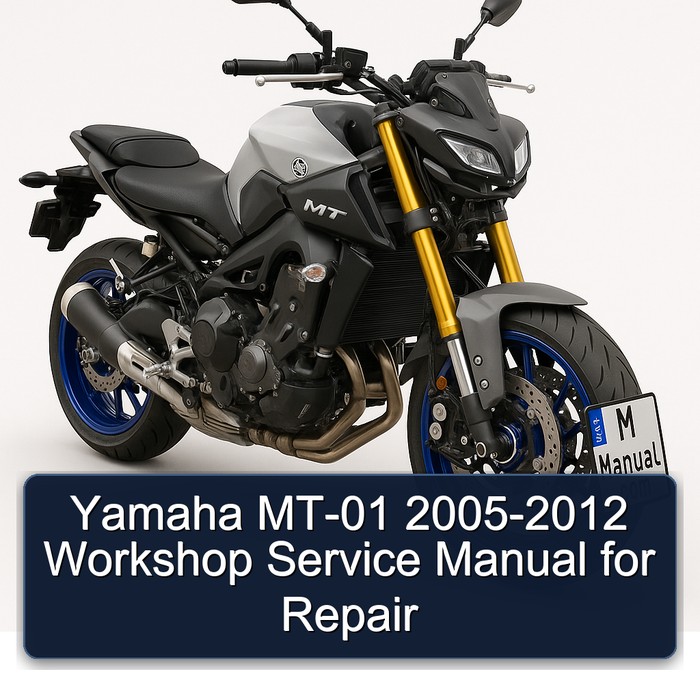 Yamaha MT-01 2005-2012 Workshop Service Manual for Repair