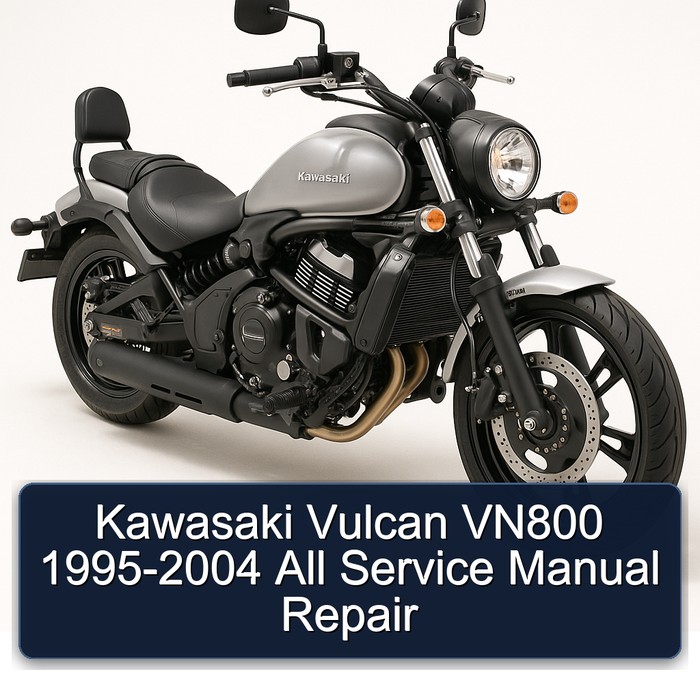 Kawasaki Vulcan VN800 1995-2004 All Service Manual Repair