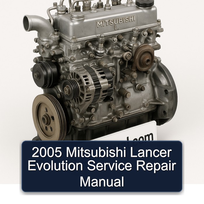 2005 Mitsubishi Lancer Evolution Service Repair Manual 