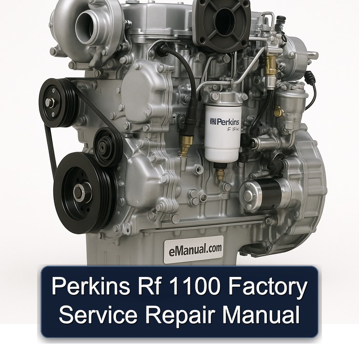 Perkins Rf 1100 Factory Manual de servicio y reparación