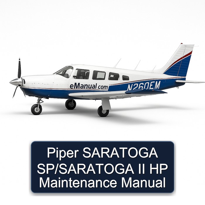 Piper SARATOGA SP/SARATOGA II HP Maintenance Manual