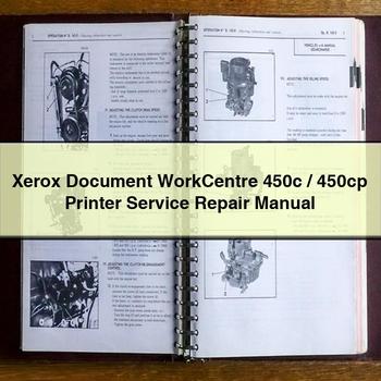 Xerox Document WorkCentre 450c/450cp Printer Service Repair Manual 