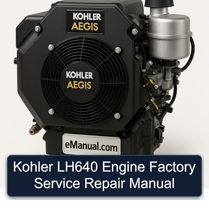 Manual de Servicio y Reparación del Motor Kohler LH640