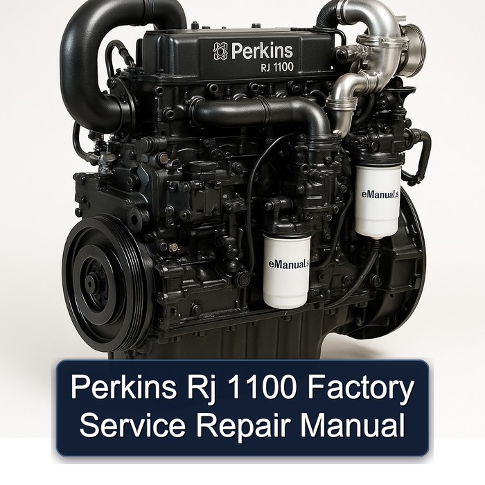 Perkins Rj 1100 Factory Manual de servicio y reparación