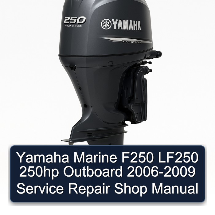 Yamaha Marine F250 LF250 250hp Outboard 2006-2009 Service Repair Shop Manual