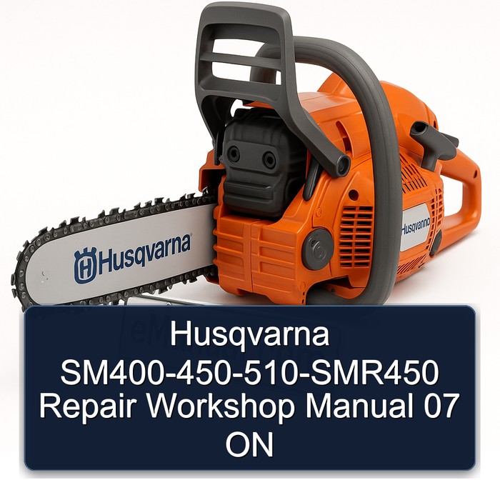 Husqvarna SM400-450-510-SMR450 Repair Workshop Manual 07 ON