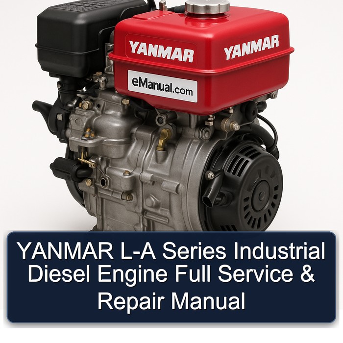 Manual de Servicio y Reparación Completo para Motores Diesel Industriales YANMAR Serie L-A