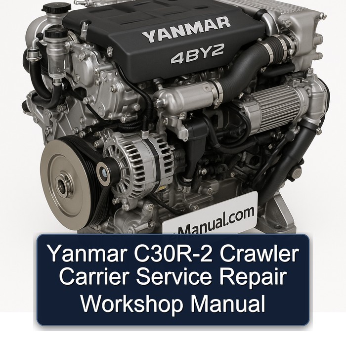 Manual de Reparación y Servicio para el Tractor de Cadenas Yanmar C30R-2