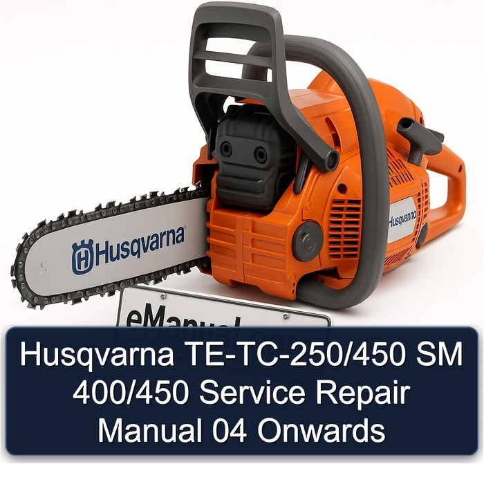 Husqvarna TE-TC-250/450 SM 400/450 Manual de servicio y reparación 04 Onwards