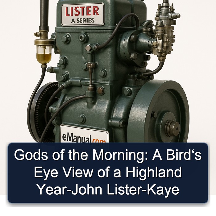 Gods of the Morning: A Bird‘s Eye View of a Highland Year-John Lister-Kaye