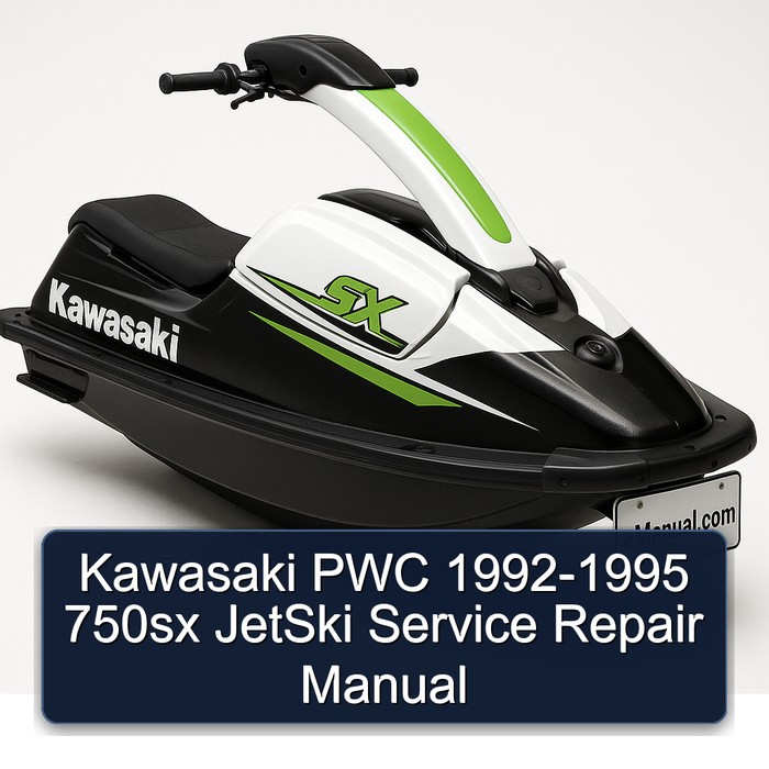 Kawasaki PWC 1992-1995 750sx JetSki Service Repair Manual