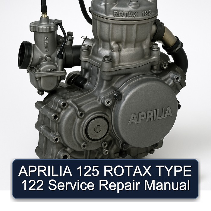APRILIA 125 ROTAX TYPE 122 Manual de servicio y reparación
