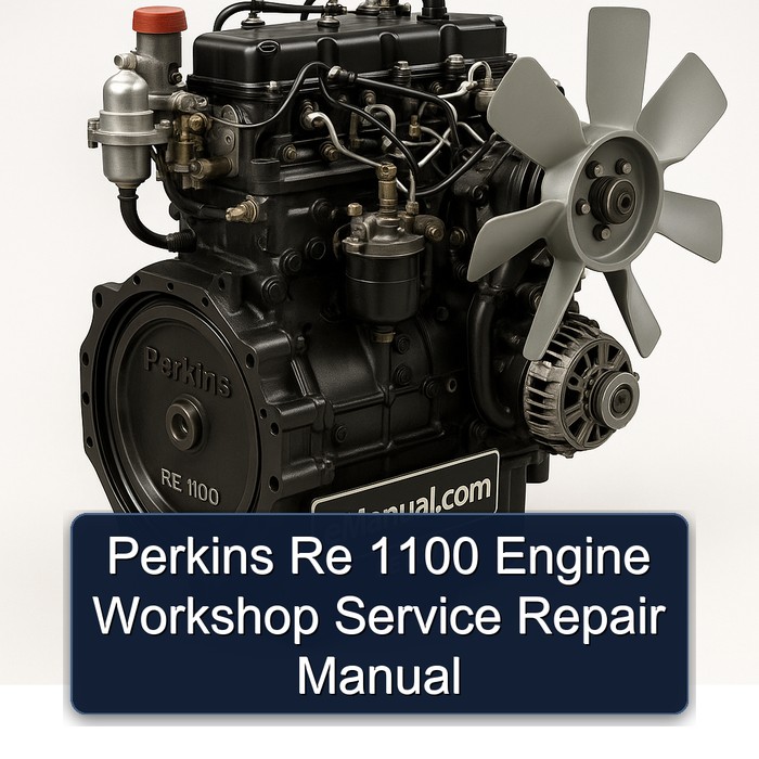 Perkins Re 1100 Engine Workshop Manual de servicio y reparación