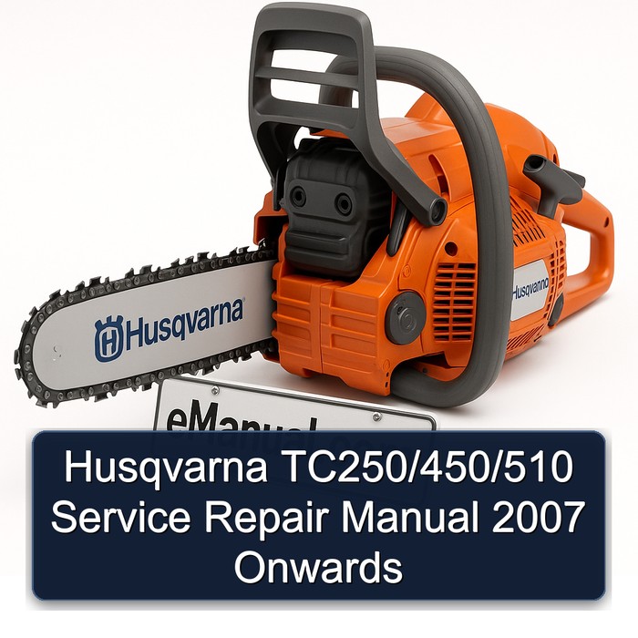 Husqvarna TC250/450/510 Service Repair Manual 2007 Onwards