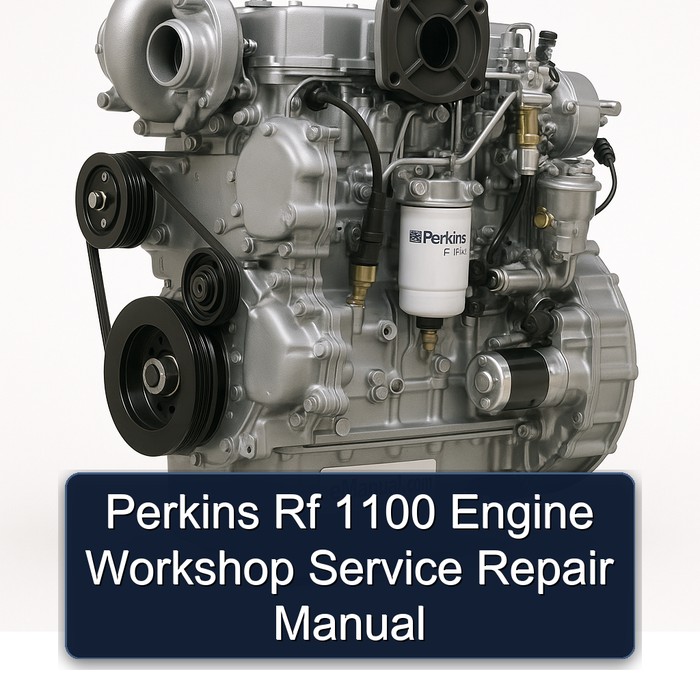 Manual de Servicio y Reparación del Motor Perkins Rf 1100