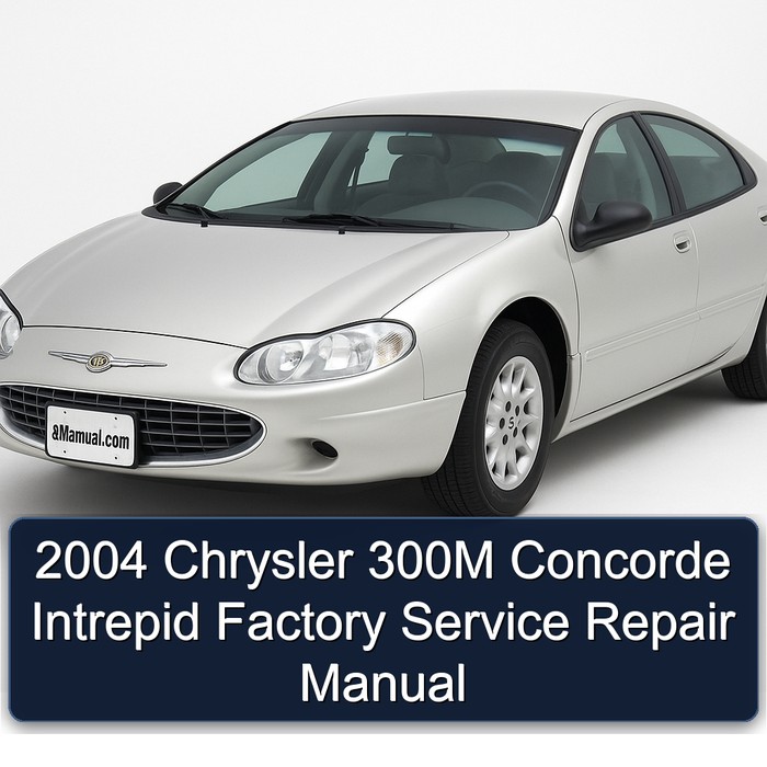 2004 Chrysler 300M Concorde Intrepid Factory Service Repair Manual
